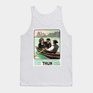 THUN OBERLAND SCHUTZENFEST German Swiss Festival Vintage Tank Top